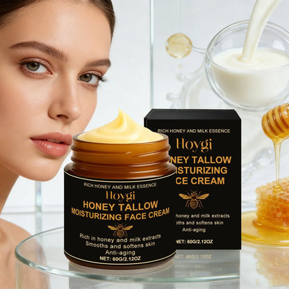 Beef Tallow Honey Cream